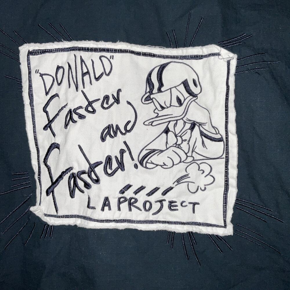 RARE KOREA LA PROJECT DONALD DUCK DISNEY JACKET WOMENS M